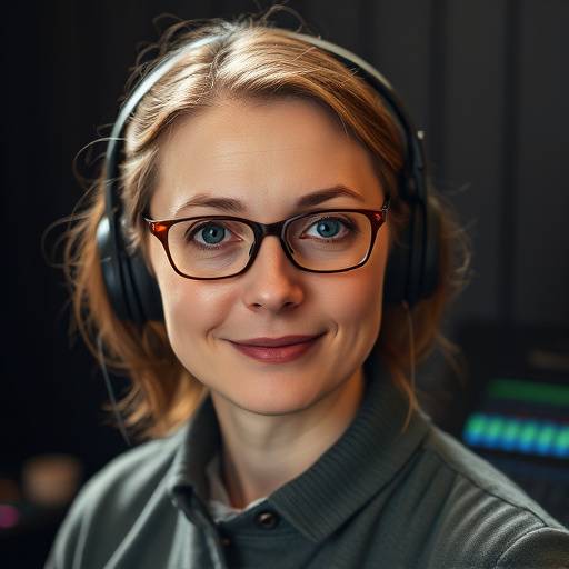 Headshot of Anya Petrova, Chief Sound Engineer
