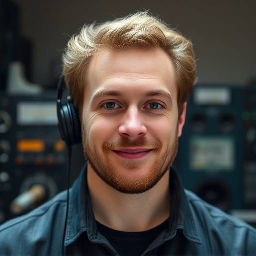 Headshot of Bjorn Erikson, Audio Technician