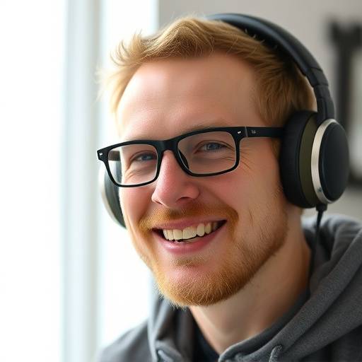 Headshot of Bjorn Erikson, Audio Technician, with a friendly expression.